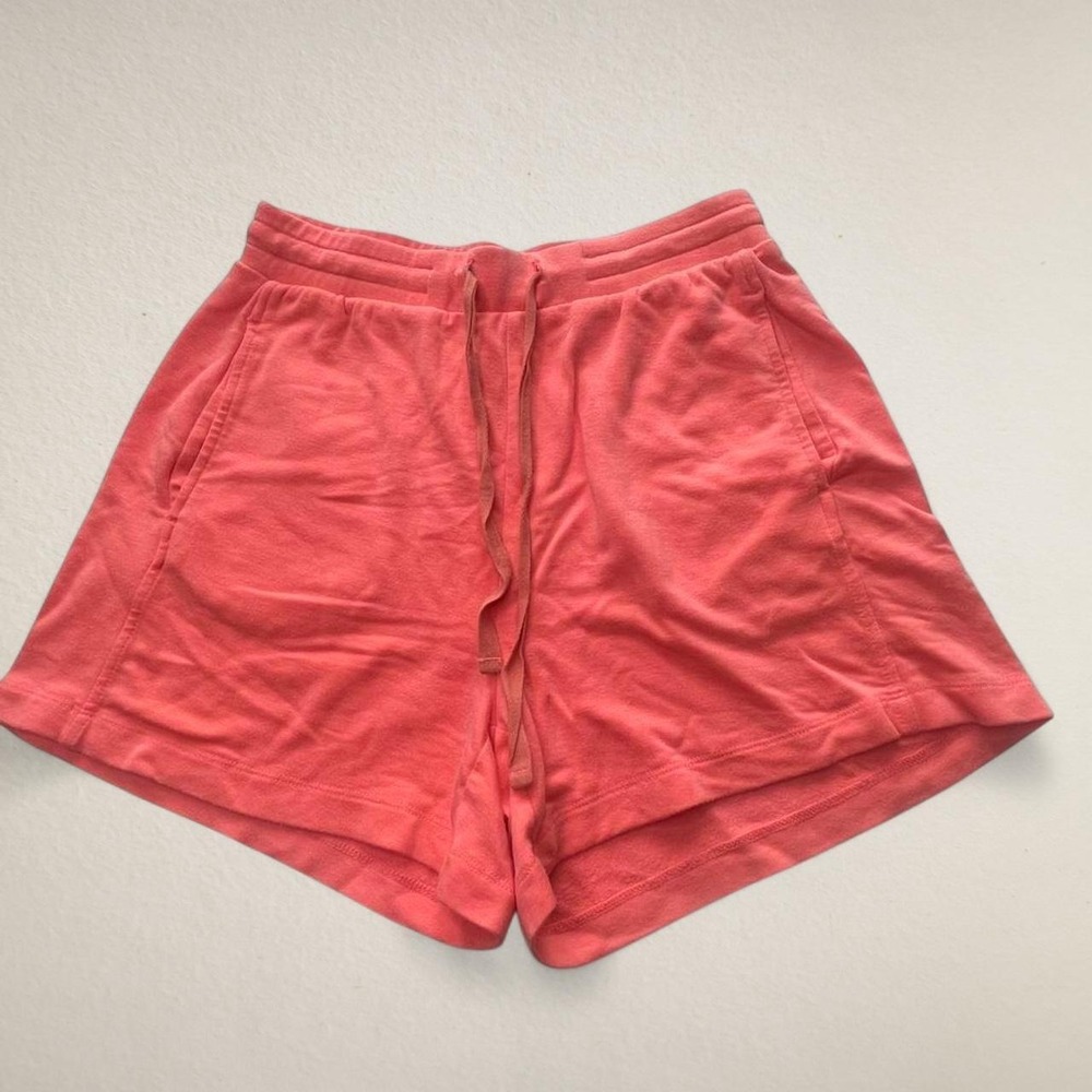 LOFT Coral Pink Drawstring Shorts